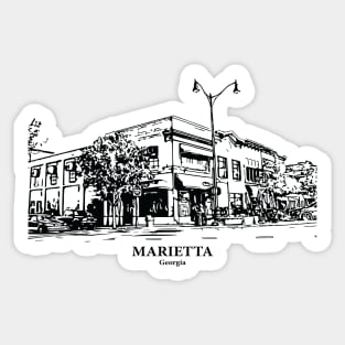 Marietta - Georgia Sticker